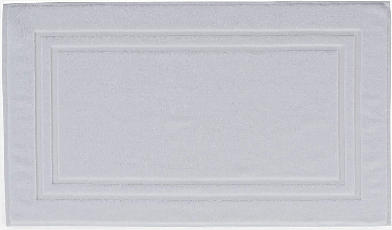Bath mat Border White